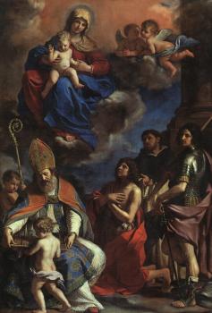 Guercino : The Patron Saints of Modena